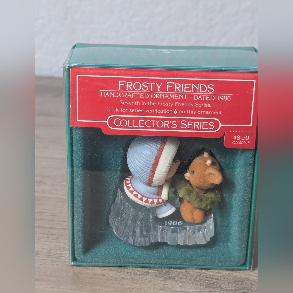 Hallmark 1986 Frosty Friends #7 In Series Eskimo